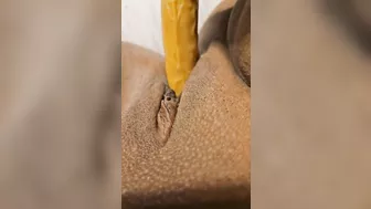 Close up SOLO wet pussy fuck.