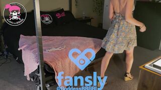 Chastity Vlog #5 - Massage Table Face Fuck