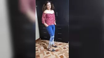 Naughty Stepdaughter Pees In Jeans