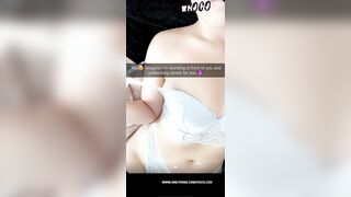 Sexting with a randome Fan on SnapChat