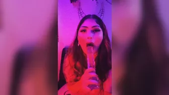 thick goth Latina devil dick riding jack off instructions