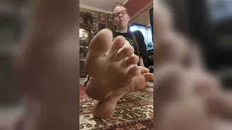 Step On Your Face While You Suck On My Toes Tease