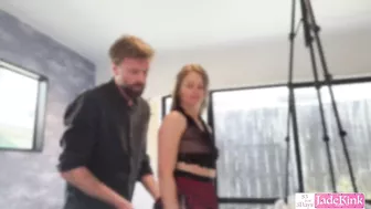 18+ School Girl Bound and Spanked by Daddy