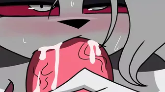 Helluva Boss Loona Nasty Blowjob Furry Hentai Cartoon