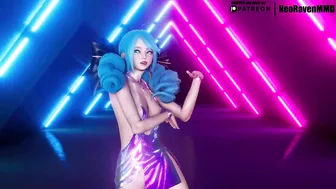 [MMD]BOA - Forgive Me (Ahri/Gwen/Soraka/Xayah/Lulusa) [StripSwap ver.] League of Legends