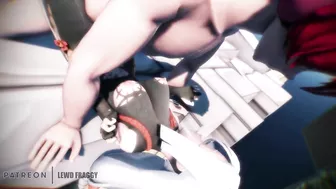 Genshin Impact - Shenhe Daily Reward Missionary [UNCENSORED HENTAI 4K MMD]