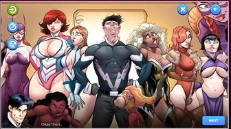 Comix Harem:Super Heroes having sex