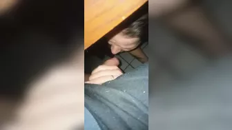 Under the table