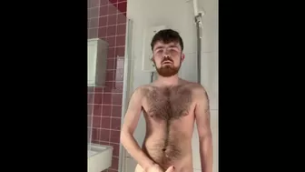 Enjoying a good wank