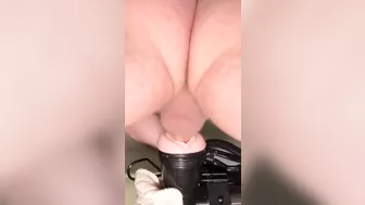 Big Cock Fleshlight Creampie From Below