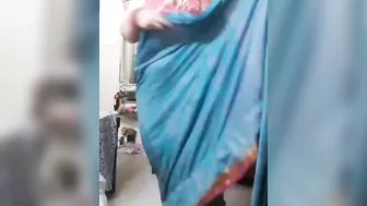 indian step mom teasing step son with big ass