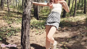 Sex in The Forest With Cum In Mouth