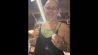 BBW step mom MILF wake and bake 420 smoking fetish bong rips