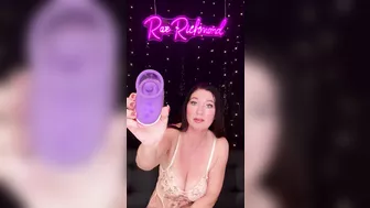 57-Year-Old MILF Reviews Sucking Vibrator