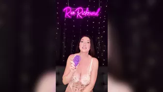 57-Year-Old MILF Reviews Sucking Vibrator