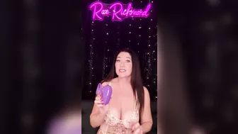 57-Year-Old MILF Reviews Sucking Vibrator