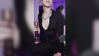 Smoke Fetish - Goddess D smokes and ignores you while you stroke your cock