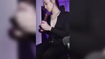 Smoke Fetish - Goddess D smokes and ignores you while you stroke your cock