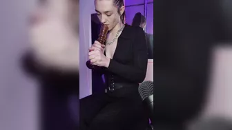 Smoke Fetish - Goddess D smokes and ignores you while you stroke your cock