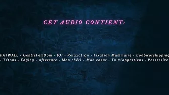 [French audio porn] Little joi for the obsessed with big tits