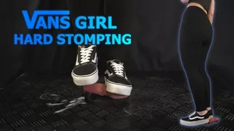 Vans Girl Hard Stomping, Full Weight Trampling - Trample, Bootjob, Ballbusting, CBT, Shoejob, Stomp