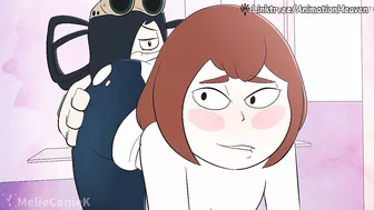 Froppy Tongue Fucks in Uraraka