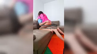 cheating girlfriend riding a random stranger`s dick after party