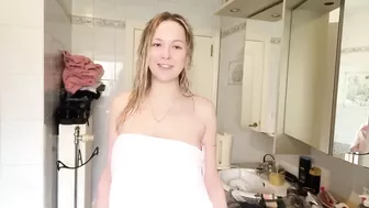 Get ready with me after shower