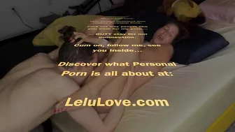 Big tits babe gets pussy eaten then rough fuck missionary & doggystyle creampie - Lelu Love