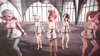 Mmd R-18 Anime Girls Sexy Dancing Clip 338