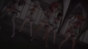 Mmd R-18 Anime Girls Sexy Dancing Clip 338