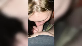 Hot BRUNETTE GIRL SUCKING Dick