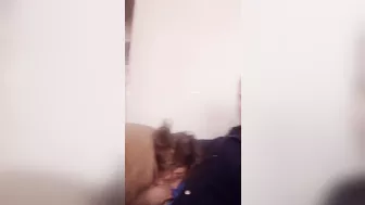 Blowjob in the Living Room Untill Cum in Stacy's Mouth