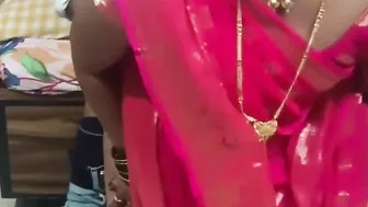 Indian Pink Sadi Wali Bhabhi Fuck Her Boyfriend with Cheating