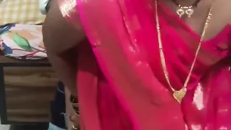 Indian Pink Sadi Wali Bhabhi Fuck Her Boyfriend with Cheating