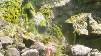 Waterfall Blowjob in a Paradisiac Place...