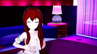 Rias Gremory TITJOB and BLOWJOB DxD(3D Hentai)