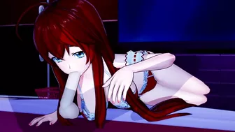 Rias Gremory TITJOB and BLOWJOB DxD(3D Hentai)