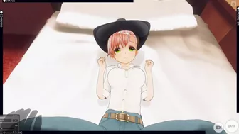 3D HENTAI POV Cowboy girl agreed to have sex while parents are not at home