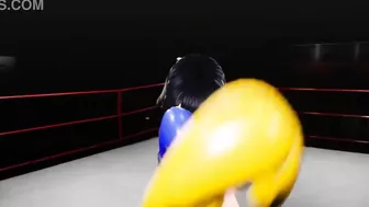 boxing hentai topless