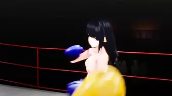 boxing hentai topless