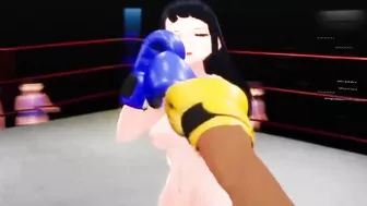 boxing hentai topless