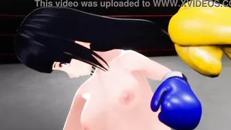 boxing hentai topless