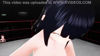 boxing hentai topless