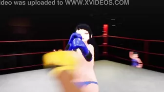 boxing hentai topless