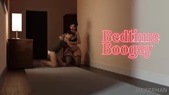 Bedtime Boogey with hugh cock anal fucks busty 3d milf