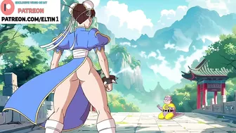 Chun li Lost Fight And Hard Anal Fucking | Hottest Street Fighter Hentai 4k 60fps