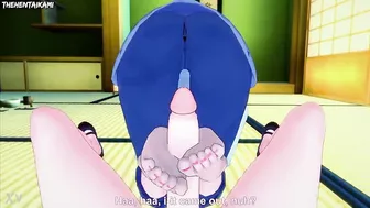 Naruto Hinata Hyuga Gives You A Footjob POV