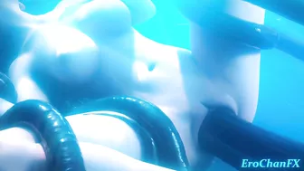 Tifa underwater hentai!