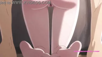 Big Boob Job made him come early all over her face - UNCENSORED HENTAI